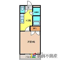 アンビションII 205 ｜ 佐賀県鳥栖市弥生が丘4丁目45（賃貸アパート1K・2階・29.70㎡） その2