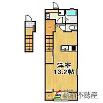 アリエッタ 201 ｜ 佐賀県鳥栖市桜町1102-1（賃貸アパート1R・2階・40.74㎡） その2