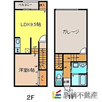 G．ハウスIII番館 3 ｜ 佐賀県鳥栖市東町3丁目912-52（賃貸アパート1LDK・2階・65.62㎡） その2