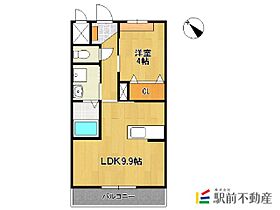 クレジデンス基山 105 ｜ 佐賀県三養基郡基山町大字小倉1626-1（賃貸アパート1LDK・1階・36.00㎡） その2