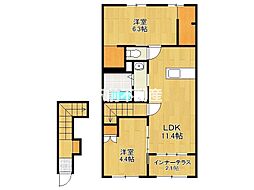 フローラリア原 2階/202