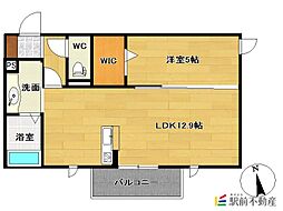 ルミナスわかば 2階/202