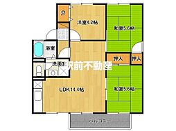 セジュール・ウイングB棟 2階/205