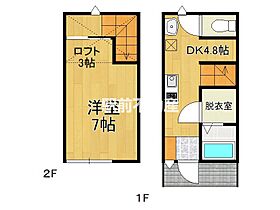 ヴォールデア田主丸 B-1 ｜ 福岡県久留米市田主丸町田主丸912-2（賃貸アパート1DK・2階・29.81㎡） その2