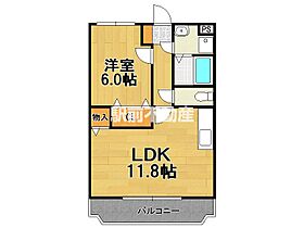 ユーミー姫方 302 ｜ 佐賀県鳥栖市姫方町155-2（賃貸マンション1LDK・3階・43.32㎡） その2