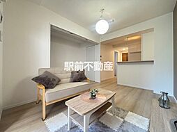 西鉄天神大牟田線 西鉄小郡駅 徒歩4分の賃貸マンション 3階1SLDKのリビング/ダイニング
