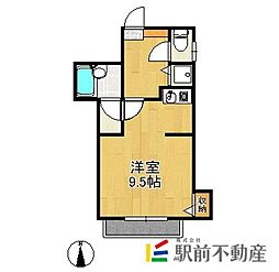REANGEA ワンルームの間取図画像
