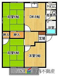 間取図画像 3DK