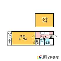 メゾンエリーナ 202 ｜ 福岡県うきは市吉井町福益801-18（賃貸アパート1K・2階・22.87㎡） その2