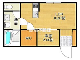 KALOT　LEAF　A 201 ｜ 福岡県朝倉市甘木1990-1（賃貸アパート1LDK・2階・36.00㎡） その2