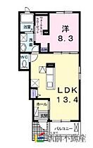 ノーヴァ　ビオーラ 105 ｜ 福岡県朝倉郡筑前町依井413-1（賃貸アパート1LDK・1階・47.08㎡） その2