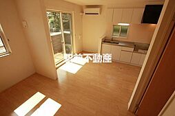 西鉄甘木線 甘木駅 徒歩11分の賃貸アパート 1階1LDKのリビング/ダイニング