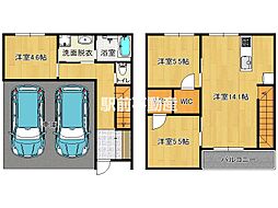 仮）T-Regno原地蔵 1階3LDKの間取り