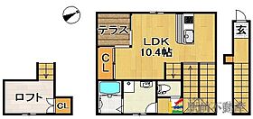 palette 208 ｜ 福岡県久留米市御井町1622-1（賃貸アパート1R・2階・31.00㎡） その2