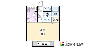 カーサオークマ 101 ｜ 福岡県久留米市梅満町1606-1（賃貸アパート1K・1階・30.13㎡） その2