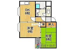 ピアザ・5 1LDKの間取図画像