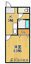 福岡県久留米市津福本町467-7（賃貸アパート1K・1階・29.15㎡） その2