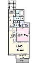 フランメゾンII 101 ｜ 福岡県久留米市善導寺町飯田770-1（賃貸アパート1LDK・1階・40.46㎡） その2