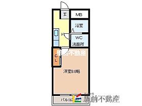 福岡県久留米市津福本町946-2（賃貸マンション1K・2階・28.52㎡） その2