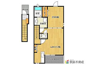 ラ　ユニエル 201 ｜ 佐賀県佐賀市昭栄町9-14（賃貸アパート1LDK・2階・46.90㎡） その2