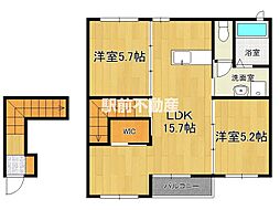 ロト・ガーデン 2LDKの間取図画像