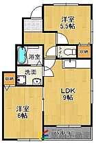 ラディエンスA 101 ｜ 佐賀県神埼市神埼町田道ケ里2348-6（賃貸アパート2LDK・1階・45.81㎡） その2