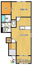 ツインスフィア2 1LDKの間取図画像
