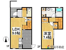 chocolatN 1LDKの間取図画像