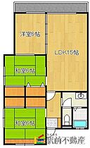 パインハイツ国分 203 ｜ 福岡県太宰府市国分3丁目3-16（賃貸アパート3LDK・2階・72.72㎡） その2