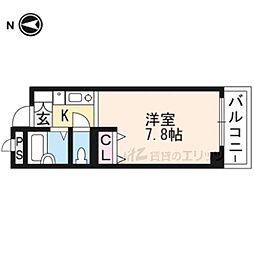 アビタシオン・F 1Kの間取図画像