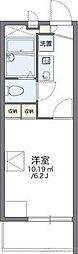 レオパレスコンチェルト 1Kの間取図画像