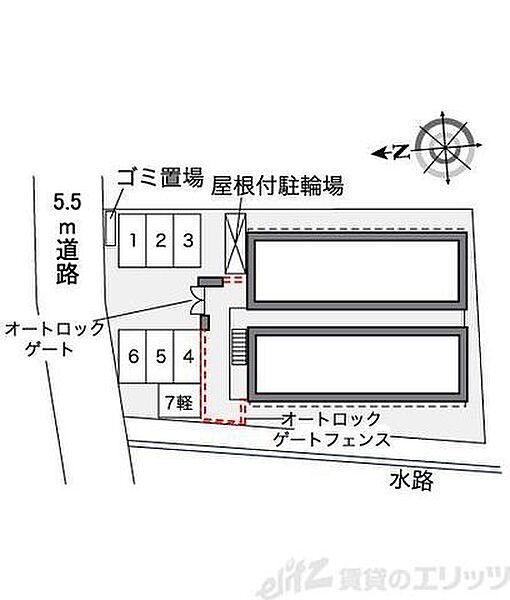 レオパレス滝の華 206｜大阪府高槻市安満西の町(賃貸アパート1K・2階・20.28㎡)の写真 その18