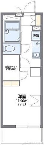 レオパレスグランドゥール 307｜大阪府高槻市東五百住町１丁目(賃貸マンション1K・3階・20.81㎡)の写真 その2