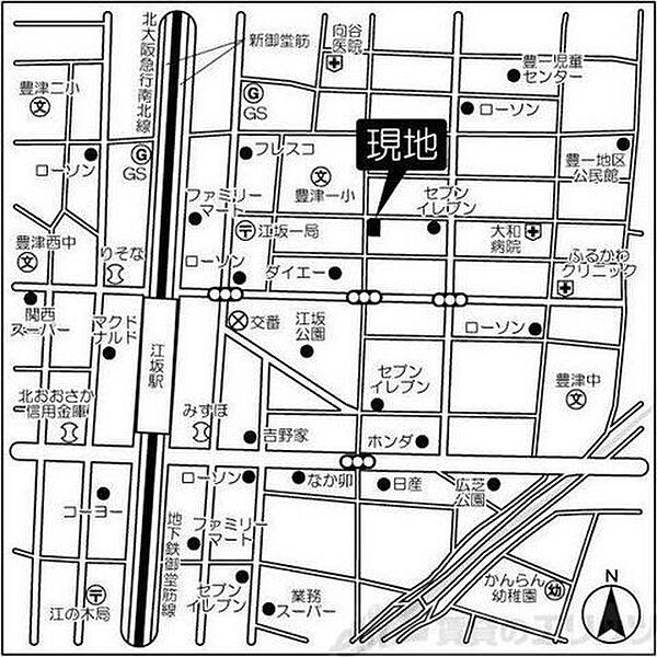 ズーノクルーズ江坂 1205｜大阪府吹田市垂水町３丁目(賃貸マンション1LDK・12階・33.37㎡)の写真 その3