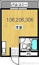 プレアール上新庄III 106 ｜ 大阪府大阪市東淀川区上新庄２丁目2-19（賃貸マンション1R・1階・18.00㎡） その2