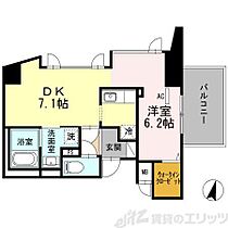 CASA MIA 503 ｜ 大阪府高槻市芥川町１丁目13-20（賃貸アパート1DK・5階・38.20㎡） その2