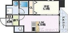 プレジオ江坂II 806 ｜ 大阪府吹田市南吹田５丁目14-20（賃貸マンション1LDK・8階・34.65㎡） その2