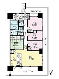 ブランズ加古川駅前 4LDKの間取図画像