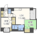 レジディア西新3階13.2万円