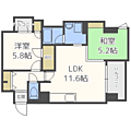 レジディア西新12階15.2万円