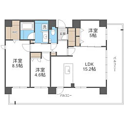 間取図画像 3LDK