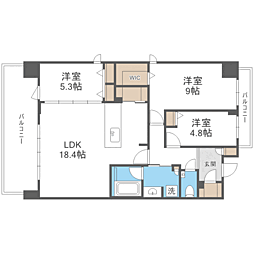 間取図画像 3LDK