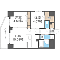 S-RESIDENCE薬院aureate6階17.0万円