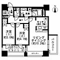 レジディアイチガヤ12階25.5万円