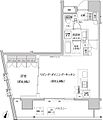 パークハビオ渋谷本町レジデンス3階24.4万円