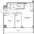 ザ・グラヴィティ新宿2階25.2万円