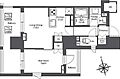LIBRGRANT西新宿EAST6階23.3万円