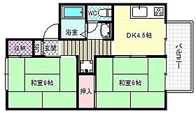 三英ハイツ  ｜ 大阪府南河内郡太子町大字春日（賃貸アパート2DK・2階・45.00㎡） その2