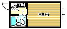 ロイヤル柏原  ｜ 大阪府柏原市大県3丁目（賃貸マンション1K・2階・20.50㎡） その2