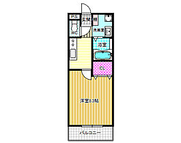 ラ・メール本町  ｜ 大阪府富田林市本町15-15（賃貸アパート1K・2階・28.01㎡） その2